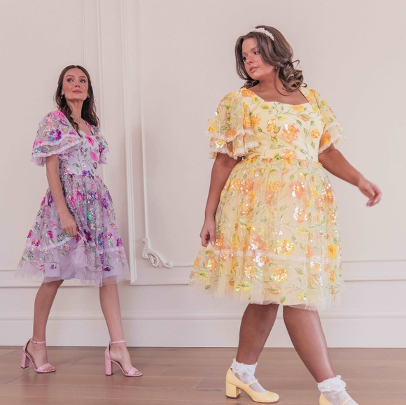 JessaKae Medium Bramble Dress in Yellow - Picture 5 of 5